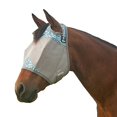 thumbnail image 1 of Cashel Crusader Patterned Fly Mask Horse Azure, 1 of 1