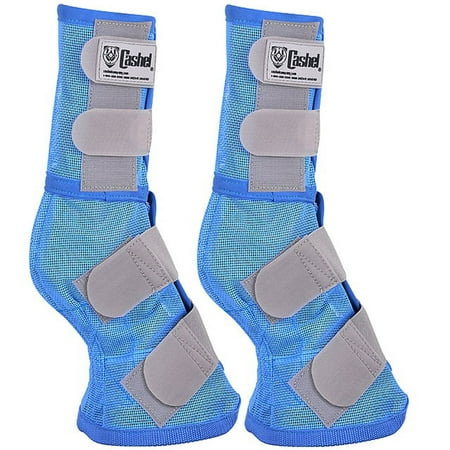 Cashel Fly Arab Horse Leg Guard Cool Mesh Boots Blue