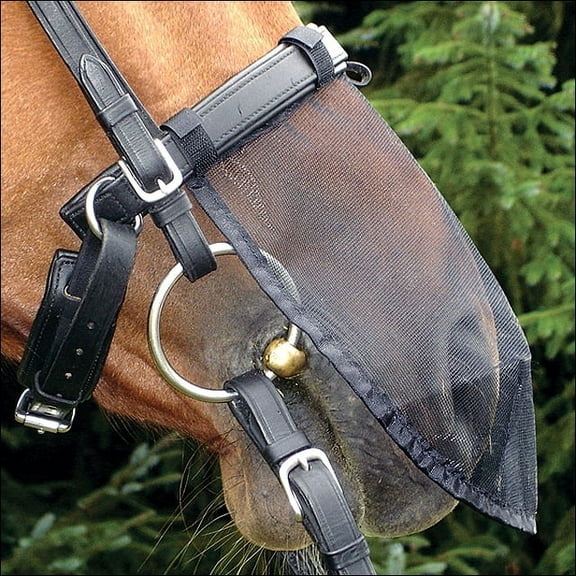 Cashel Quiet Ride, Hook & Loop Closure Horse Mask with Nose