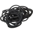 Cashel Rubber Braiding Bands, Black