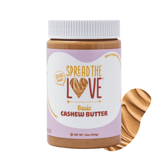 Cashew Butter, Creamy, All-Natural, Vegan, Gluten-Free, No Added Sugar, 16 oz