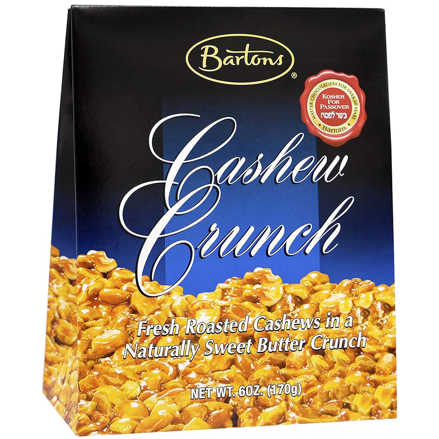 Cashew Crunch, Dairy Kosher For Passover, 6 Ounces