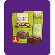 Cashew Flour Blend Brownie Baking Mix 3 pack