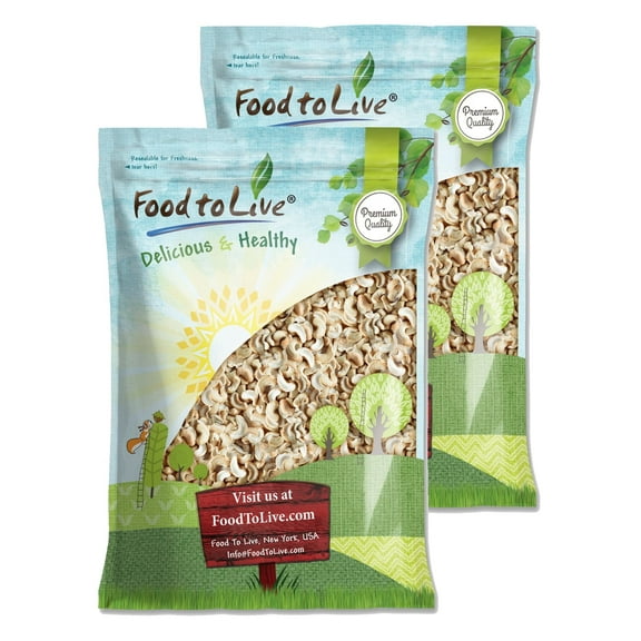 Cashew Pieces, 14 Pounds — Raw, Vegan, Kosher — by Food to Live