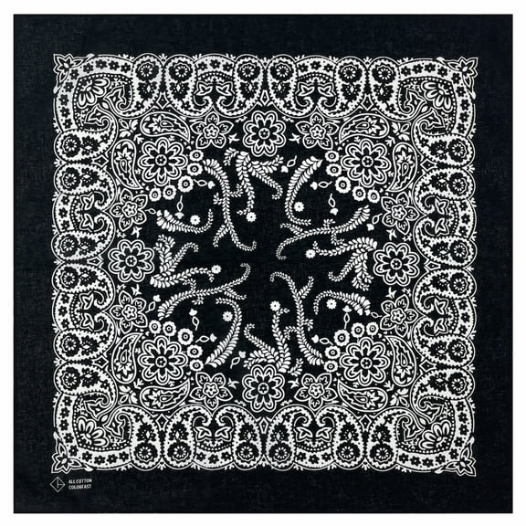 Cashew Print Handkerchief Sports Cycling Headbands Hiphop Dance Bandana for Men and Women