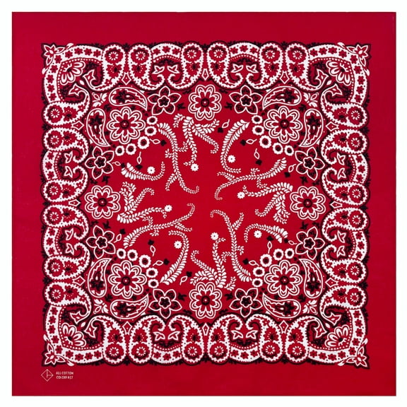 Cashew Print Handkerchief Sports Cycling Headbands Hiphop Dance Bandana for Men and Women