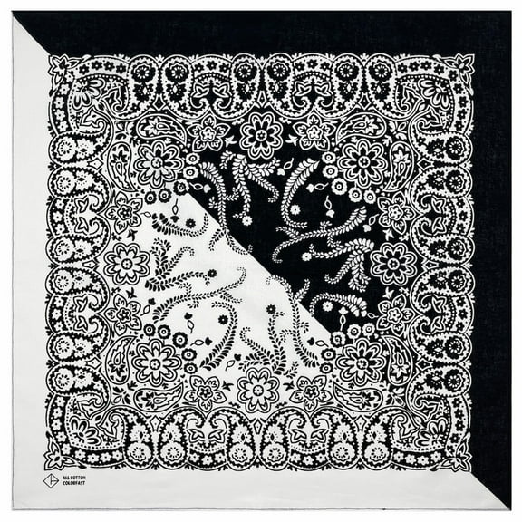 Cashew Print Handkerchief Sports Cycling Headbands Hiphop Dance Bandana for Men and Women