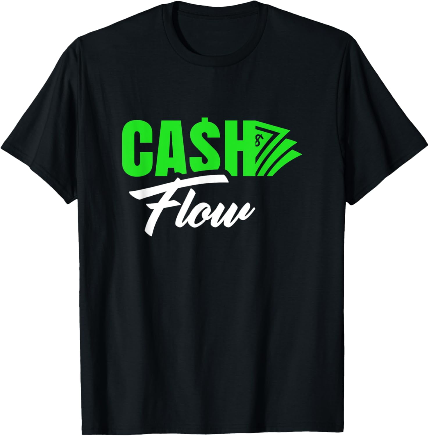 Cashflow Entrepreneur Investor Finance Crypto Businessman Funny Creative  Graphic T-Shirt - Walmart.com