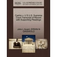 thumbnail image 1 of Cashio V. U S U.S. Supreme Court Transcript of Record with Supporting Pleadings (Paperback), 1 of 1