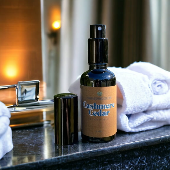 Cashmere Cedar by NailedInColor-Scented Men's Beard Oil-Skin Care-Moisturizer-Grooming-Smoothing