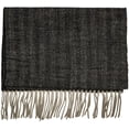 thumbnail image 1 of Cashmere Feel New England Plaid Scarf - 100% Acrylic - Super Soft - Dark Gray, 1 of 7