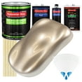 thumbnail image 1 of Cashmere Gold Metallic Gallon Kit Low VOC URETHANE BASECOAT Car Auto Paint Kit, 1 of 6