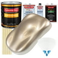 thumbnail image 1 of Cashmere Gold Metallic Premium Gallon Kit URETHANE BASECOAT Car Auto Paint Kit, 1 of 6