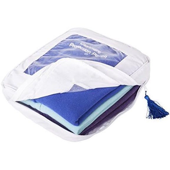 Cashmere Sweater Storage Bags  100% Cotton Breathable Clothes Protection Bag  XL