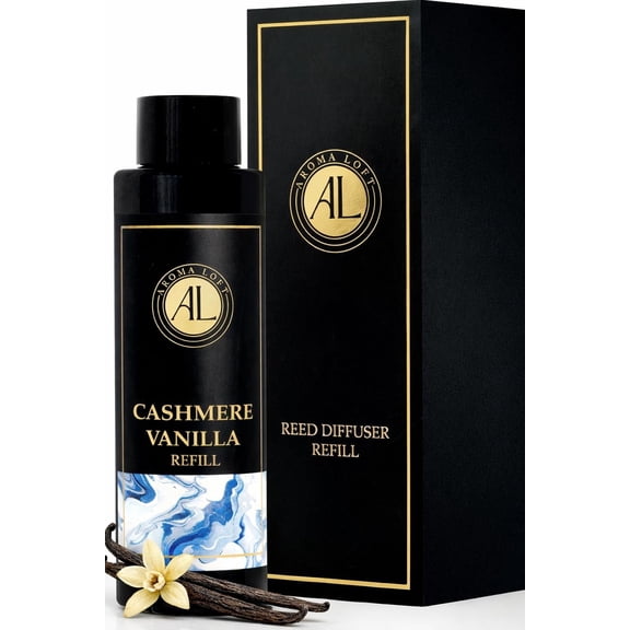 Cashmere Vanilla Reed Diffuser Oil Refill, Diffuser Oil scents for Home, 4 oz Fragrance Oil, Fragrance Oil Diffuser