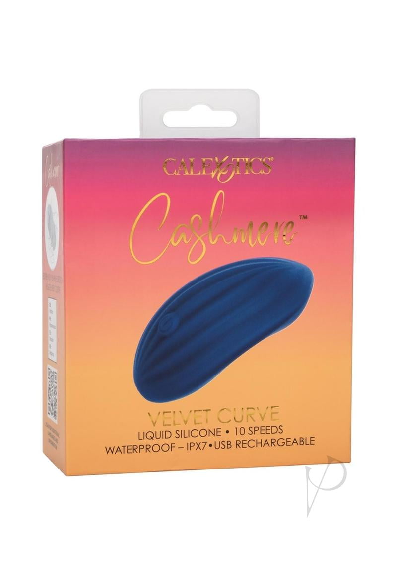 Cashmere Velvet Curve Body Massagers Blue California Exotic Novelties