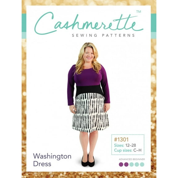 Cashmerette Sewing Pattern Washington Dress Women 12-28 (UK 16-32) Dresses