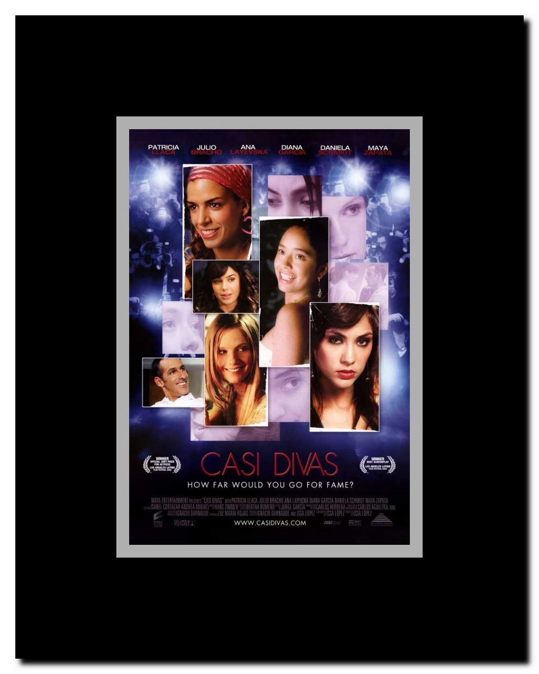 Casi Divas Framed Movie Poster