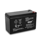 Casil 12V/7Ah Sealed Lead Acid Battery with F1 Terminal, Replace Yuasa NP7-12