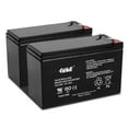 thumbnail image 1 of Casil 12V 9Ah F2 Terminal Replacement Battery Compatible with APC UPS Computer Backup Power (BX1300LCD), APC Back-UPS NS 1250 2 Pack, 1 of 5