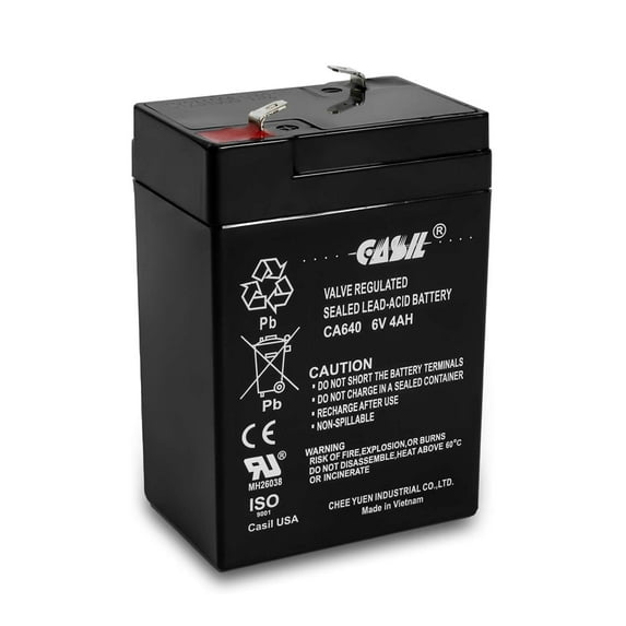 Casil CA640 6v 4ah UPS Battery for Lithonia ELB06042