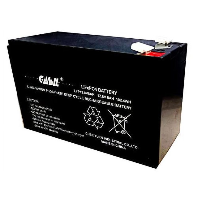 Casil LFP12.8V 8AH 12V 8AH Lithium Razor Scooter Battery for Razor
