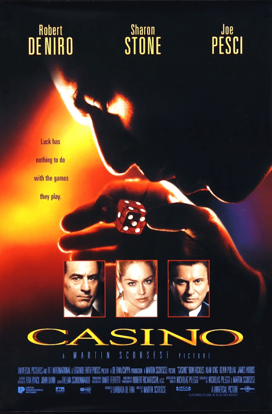 Casino (1995) Movie Poster 24x36 Classic Crime Drama, Scorsese Film ...