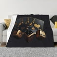 Casino Cards Poker Throw Blanket for Couch, Soft Fuzzy Comfy Warm Throw