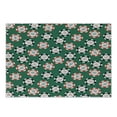 thumbnail image 1 of Casino Cutting Board, Poker Chips Pirates Money Diagonal Bones Skull Risk Art, Decorative Tempered Glass Cutting and Serving Board, Small Size, Jade Green Red, by Ambesonne, 1 of 1