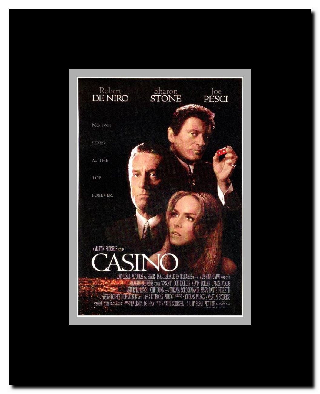 Casino Framed Movie Poster