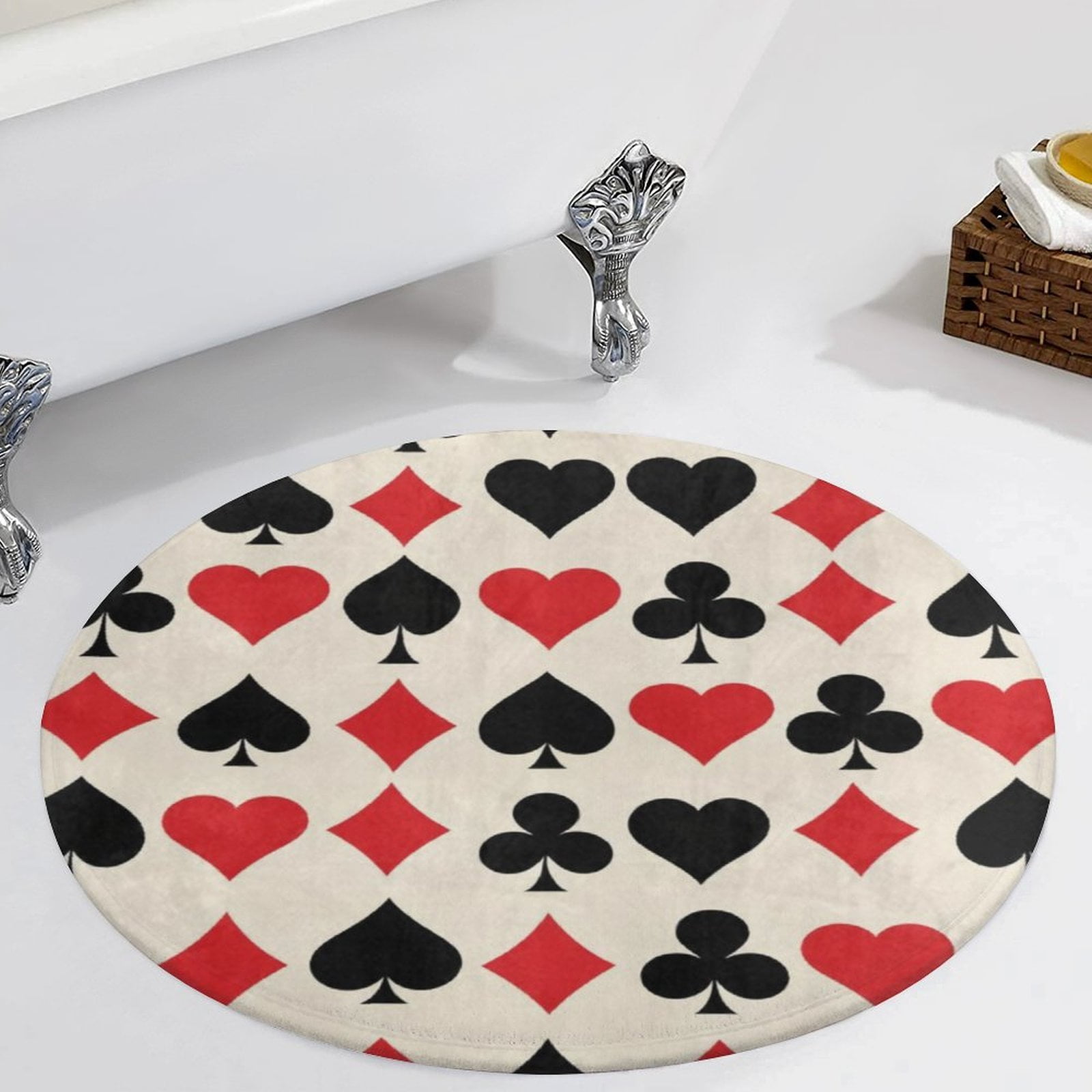 Casino Fun-2 Round Area Carpets Living Room Room Chair Area Rugs ...