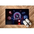 thumbnail image 1 of Casino Gambling Rugs, Office Rugs, Man Cave Rugs, Modern Rug, Nursery Rug, Indoor Rug, Machine Washable Rug, Bath Rug, Non Slip Rug, 2.6'x6.5' - 80x200 cm, 1 of 4