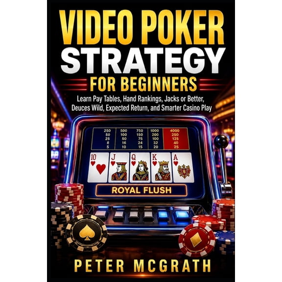 Casino Games Mastery Video Poker Strategy for Beginners: Learn Pay Tables, Hand Rankings, Jacks or Better, Deuces Wild, Expected Return, and , Book 11, (Paperback)
