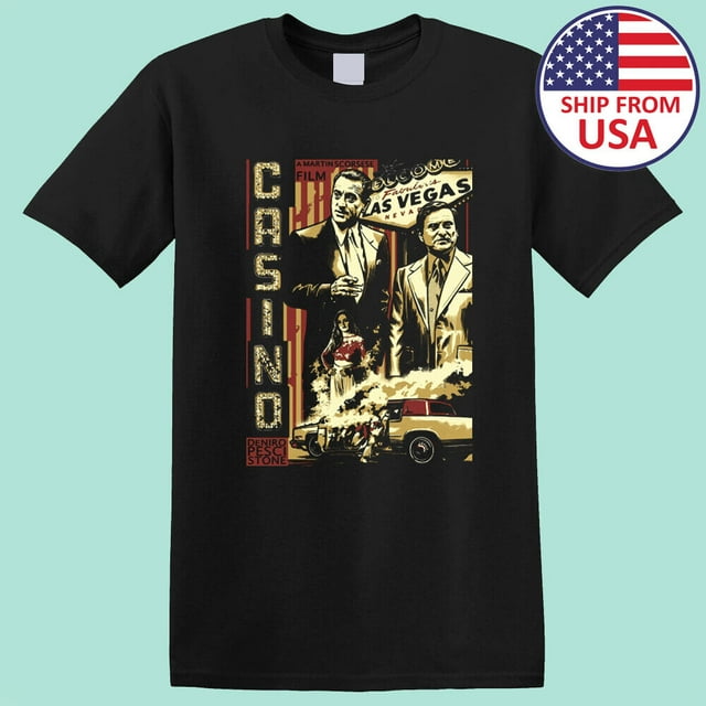 Casino Movie Joe Pesci Men's Black T-Shirt Size S-5XL - Walmart.com
