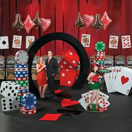 Casino Night Premium Decorating Kit 27 Pieces