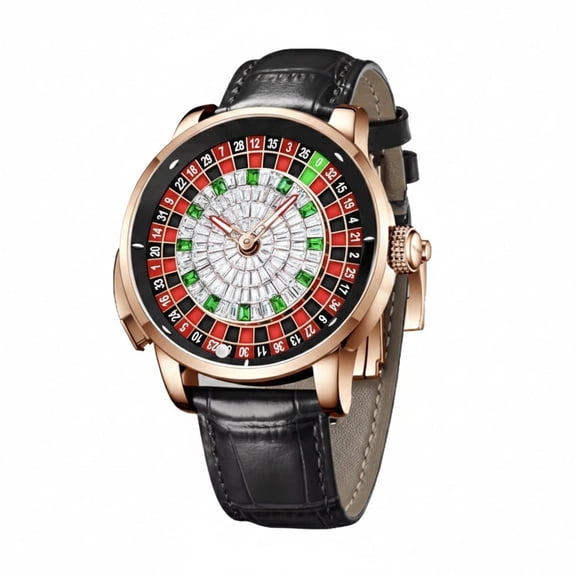 Casino Roulette Watch for Men