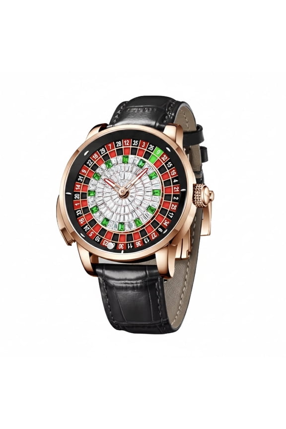 Casino Roulette Watch for Men