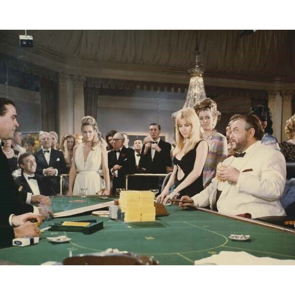 Casino Royale 1967 Orson Welles Jennifer Baker Ursula Andress gamble 24x30 poster