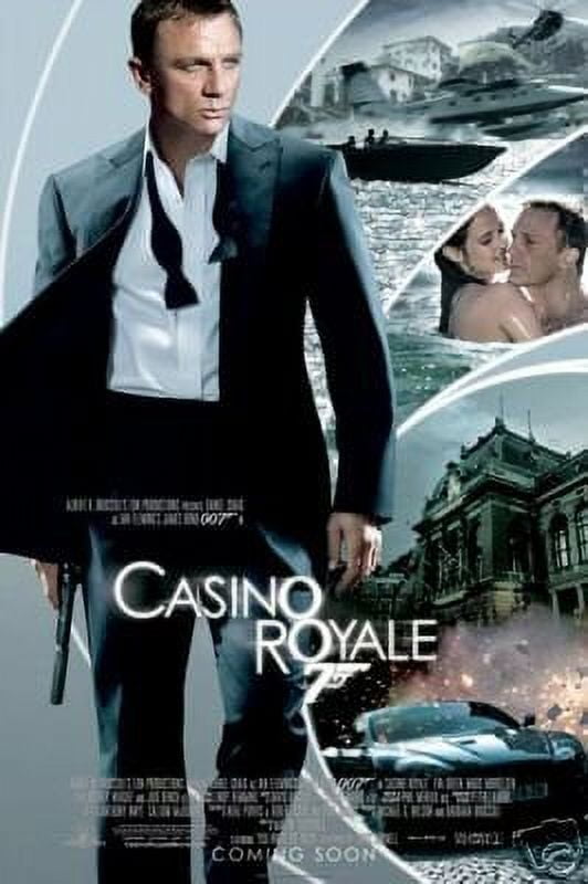 Casino Royale Movie (Action Collage, Daniel Craig As James Bond) Poster ...