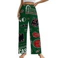 thumbnail image 1 of Casino Theme. Gambling Symbols Women's Pajamas Pajama Pants Women's Sleepwear Lounge Sleep Bottoms Stretch with Pockets, 1 of 7