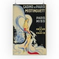 thumbnail image 1 of Casino de Paris - Mistinguett - Paris Miss Vintage Poster (artist: Zig) France c. 1930 (16x24 Giclee Gallery Print, Wall Decor Travel Poster), 1 of 1