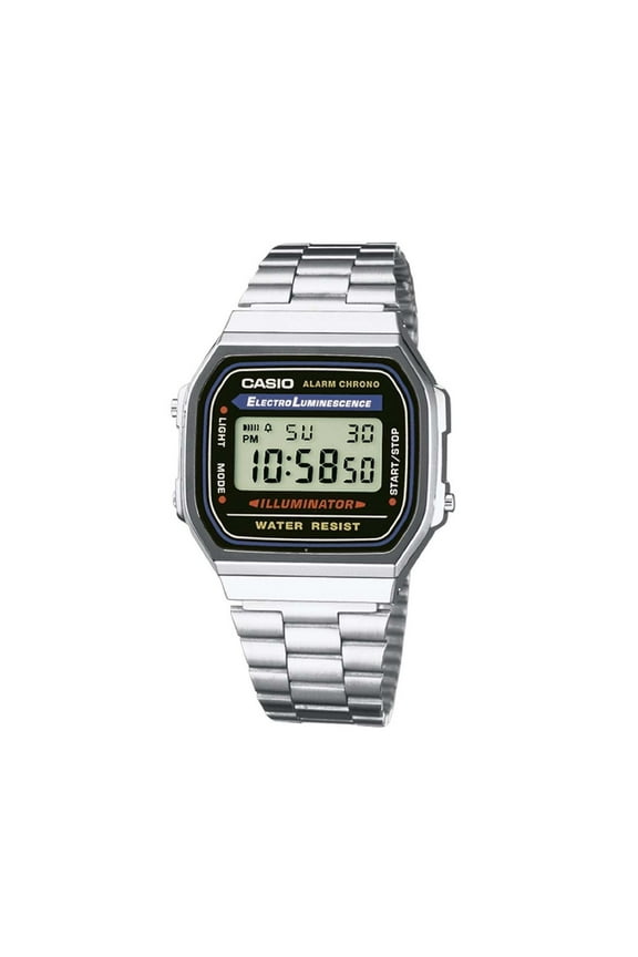A168WA-1 Mens Classic Digital Bracelet Watch