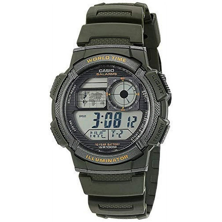 Casio digital 2025 watch walmart