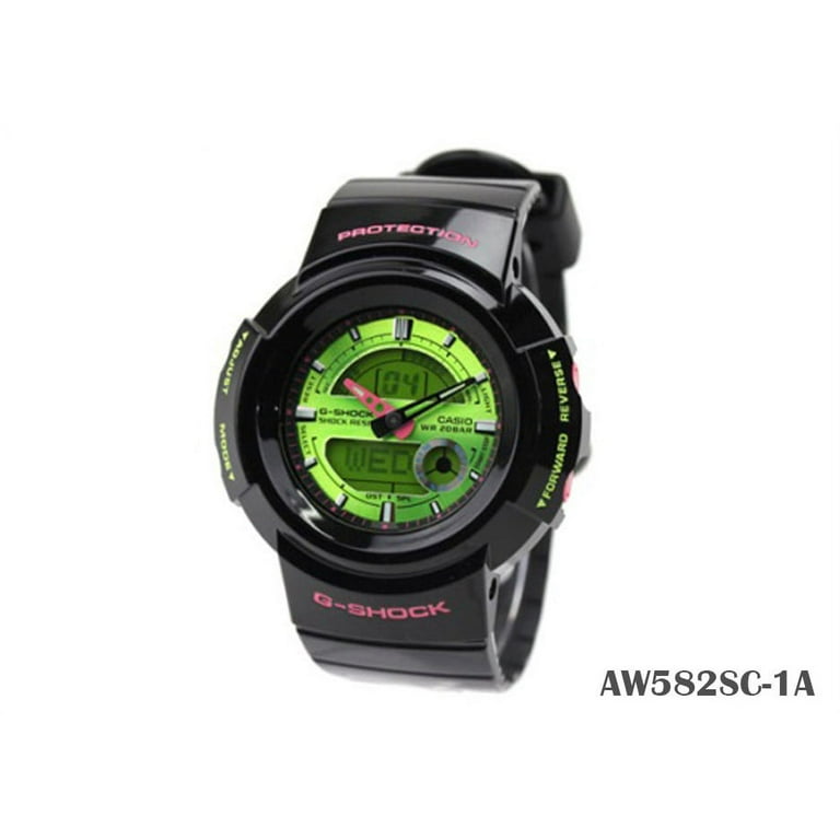 Watch Aw582sc CASIO G-SHOCK AW-582SC デジタル腕時計 ブラック