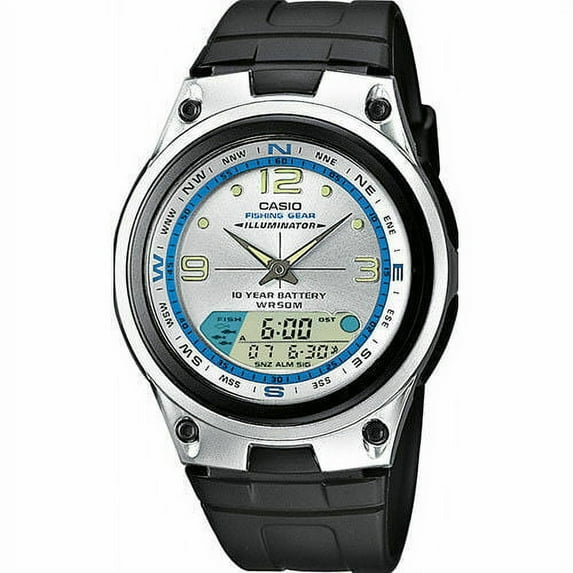 Casio AW82-7A Men's Analog Digital Chronograph Alarm Fishing Gear Sports Watch