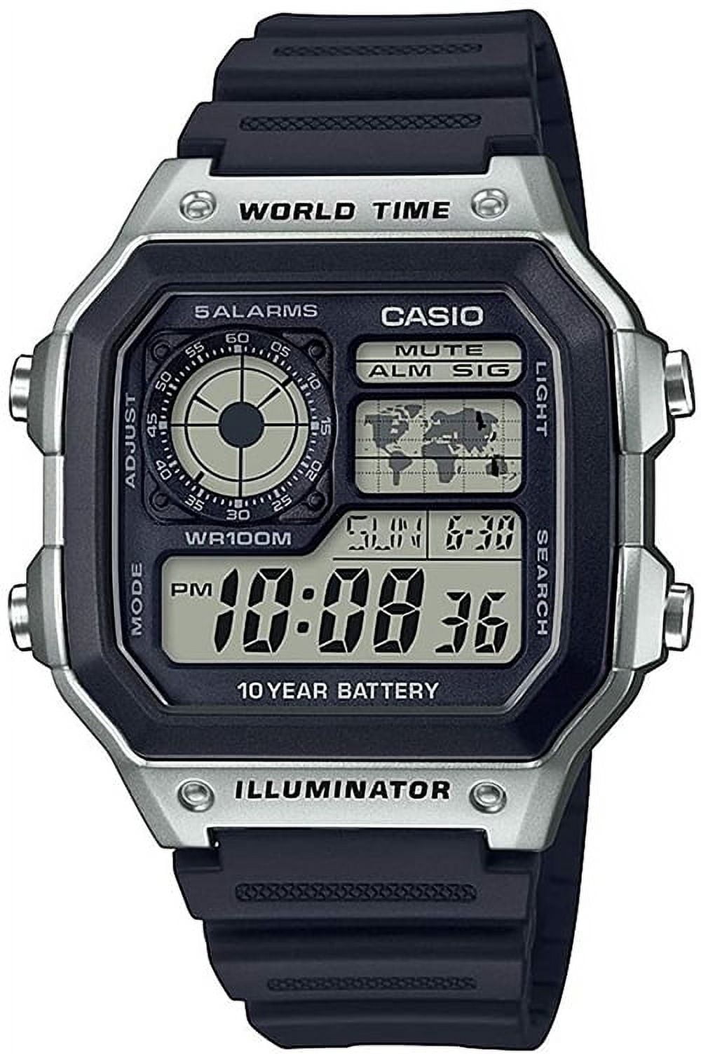 Casio ae1200wh deals strap