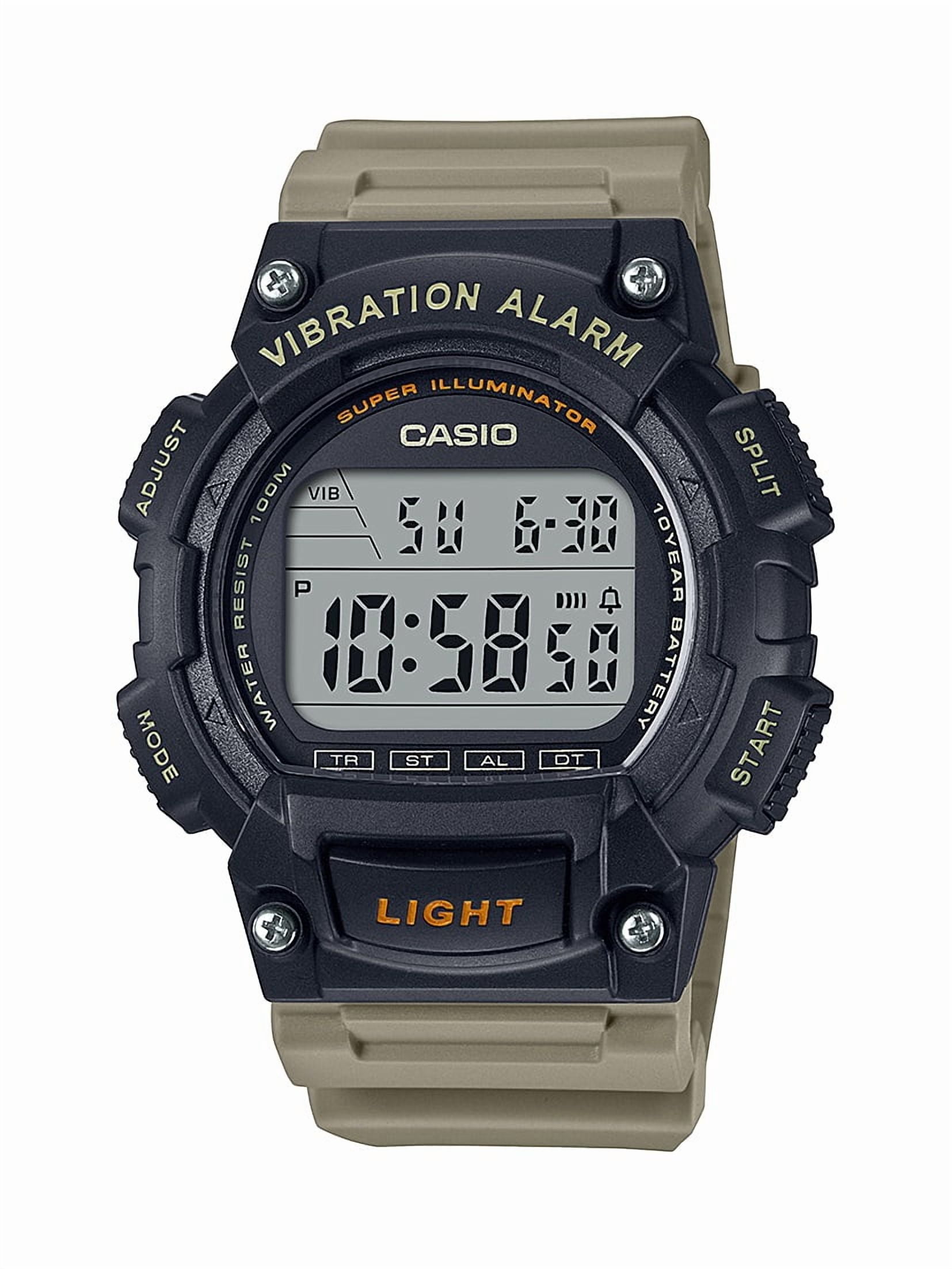 Casio Adult Unisex Large Lcd Digi Watch