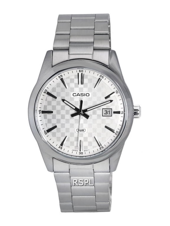Men's Stainless Steel Wristwatch, Silver