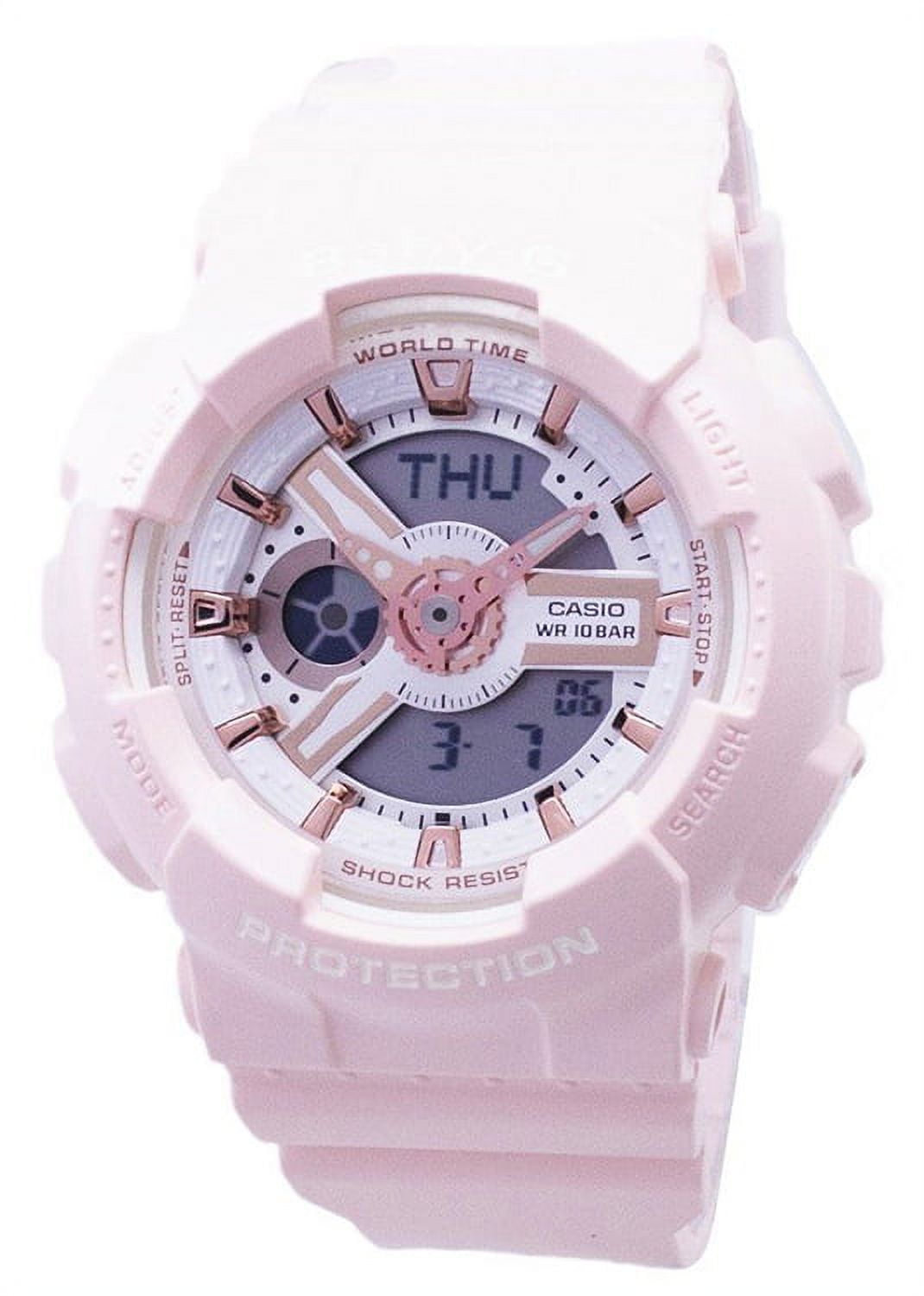 Baby pink sale casio watch