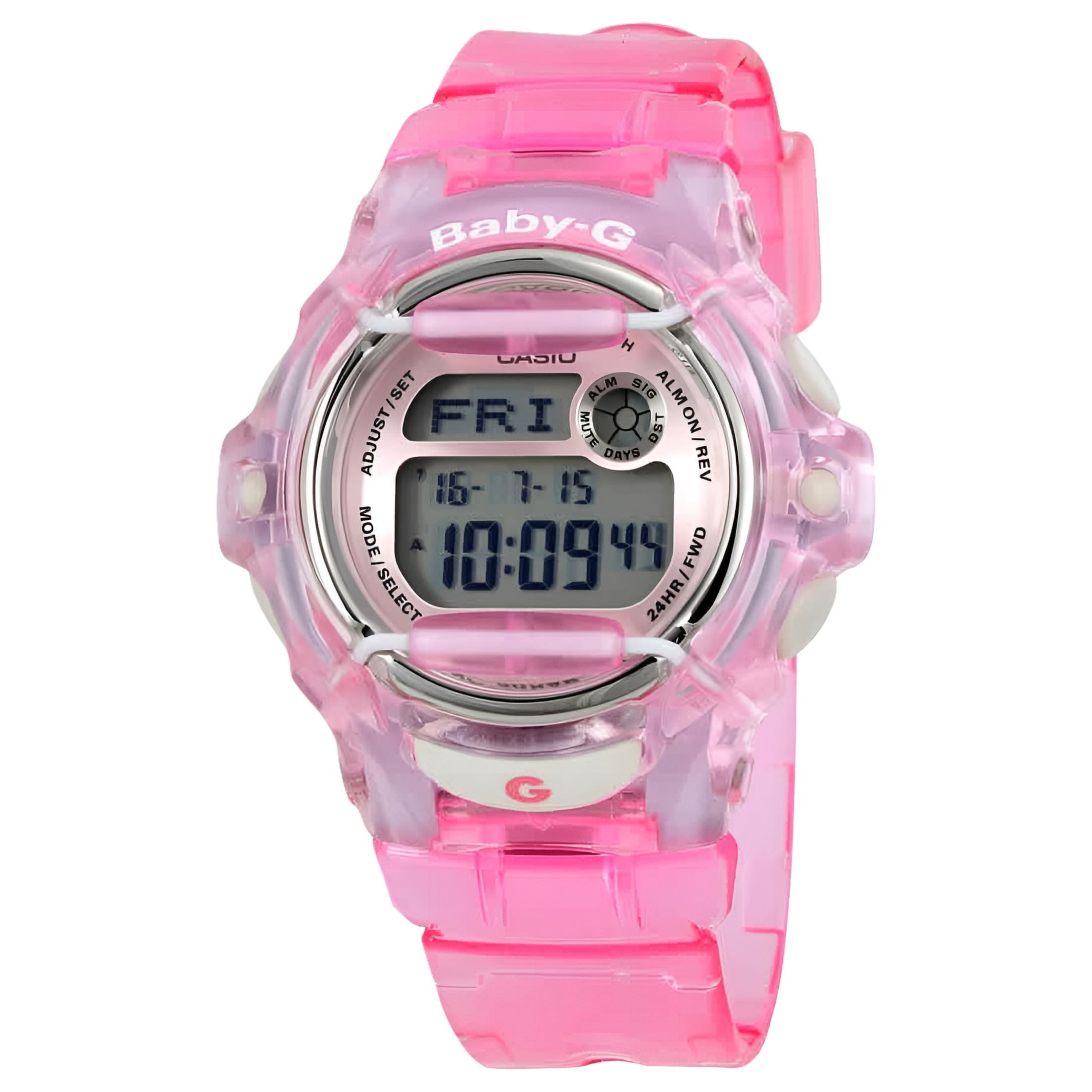 Casio BG169R-4 Women's Pink Baby-G Digital Watch